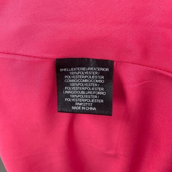 B38. Badgley Mischka Twisted Two Tone Gown Womens 4 Cocktail First Lady Romantic - Picture 7 of 8